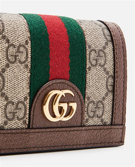 gucci wallet had a g imprint next to the logo|Gucci small wallet women's.